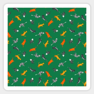 Cats Pattern Sticker